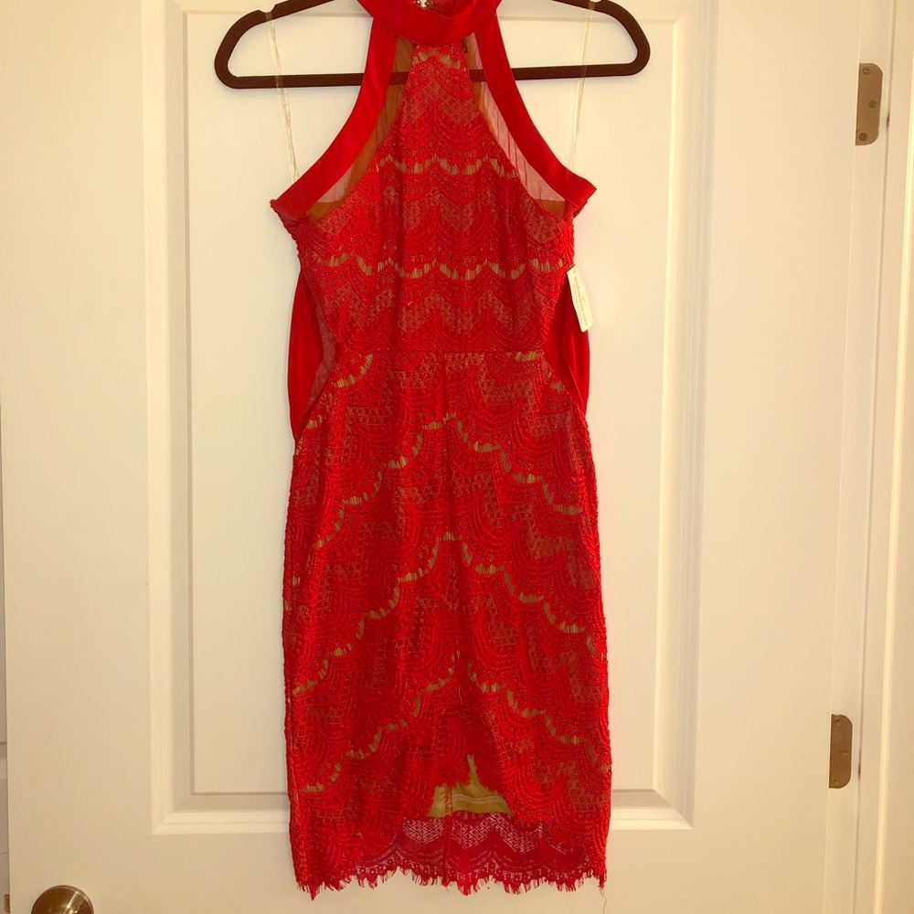 Red / Valentine’s Day lace dress